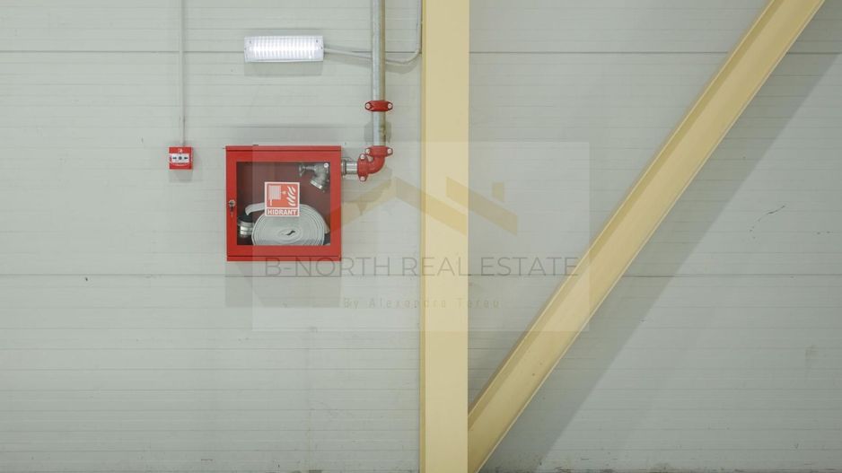 Hală industrială 1000 mp Otopeni | Rampe TIR | ISU | Acces DN1 & Centură - Poză 6