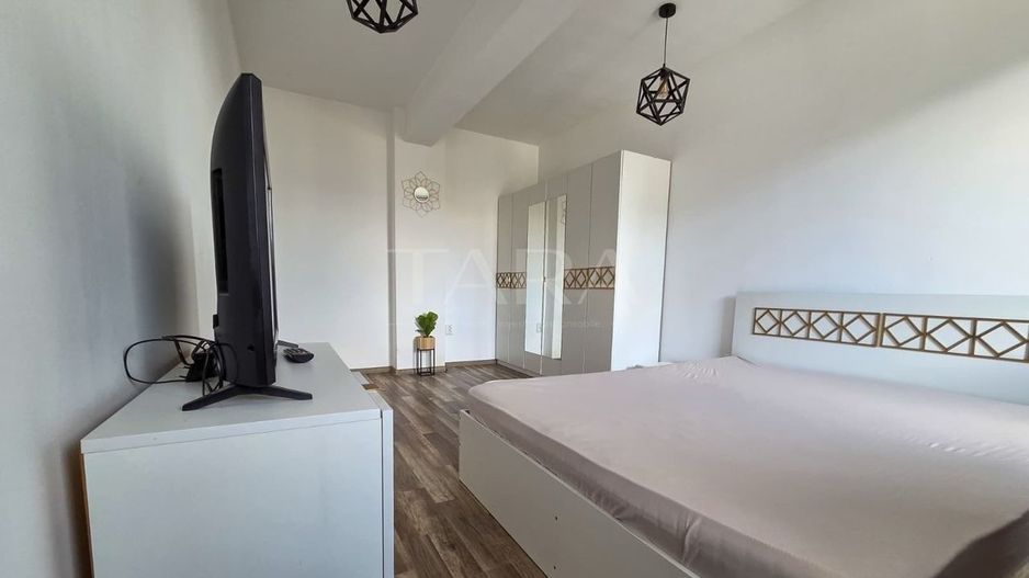 Apartament cu 2 camere utilat și mobilat, Florești, cartier Terra. - Poză 6