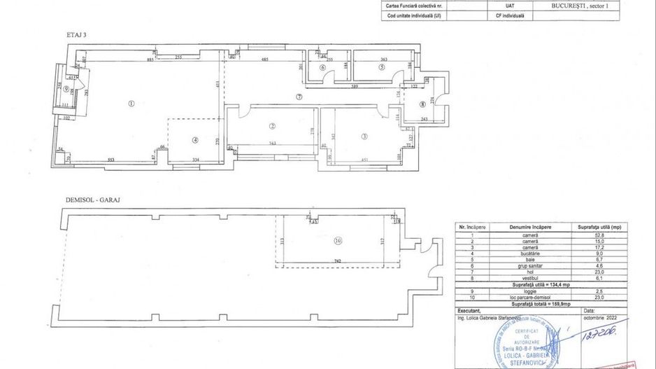 Apartament 3 camere - Aviatorilor | Loc de parcare - Poză 20