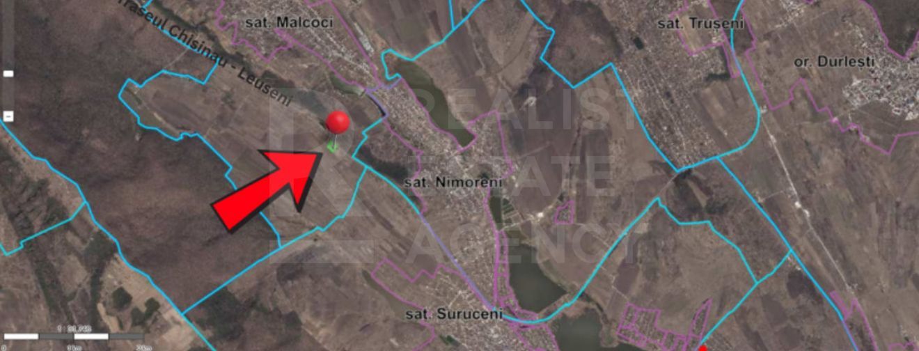 Vânzare, teren, 180 ari Nimoreni, județul Ialoveni - Poză 3