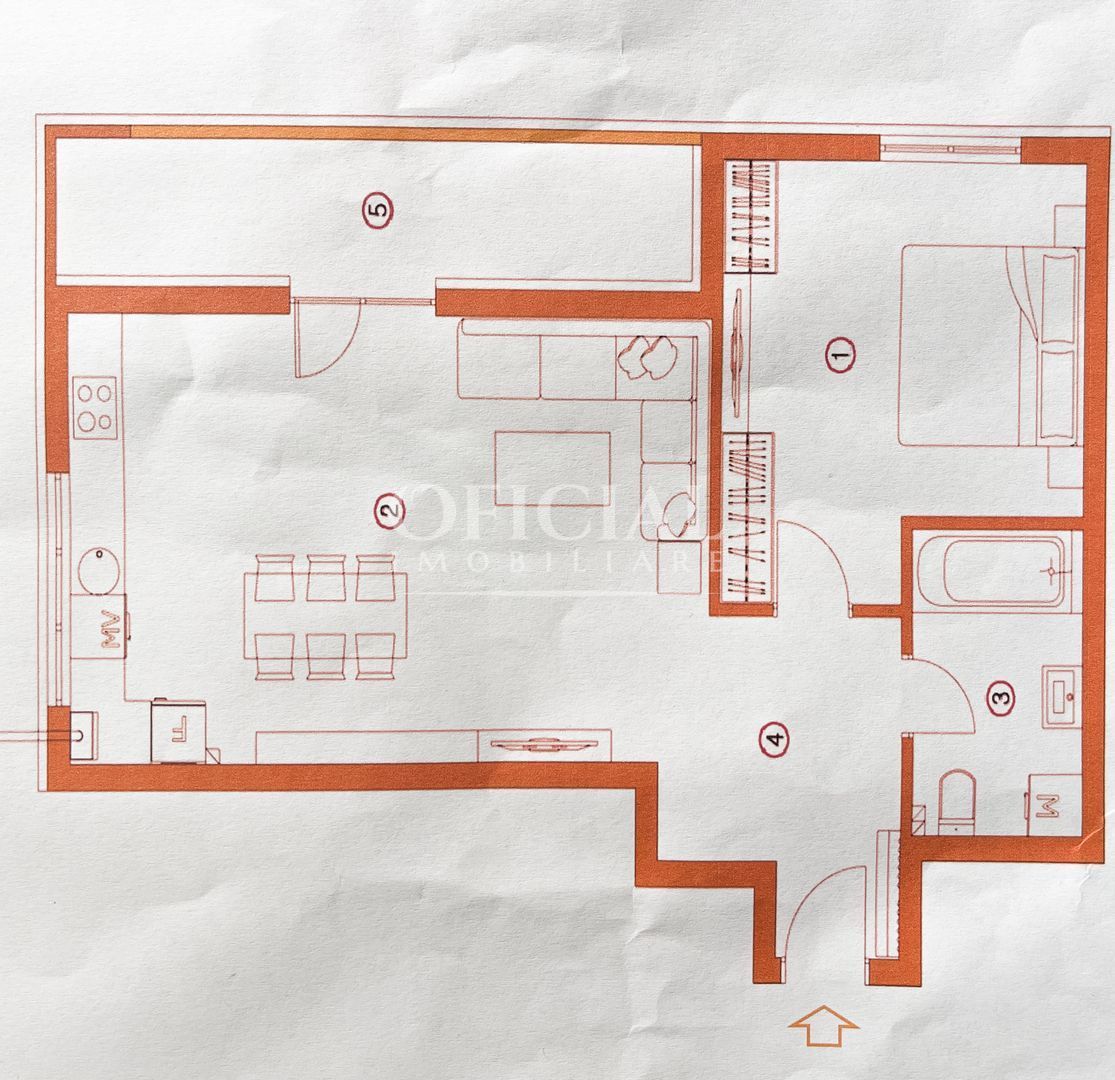 Apartament 2 Camere | 59 mp | Intermediar | Parcare | Zona VIVO BMW - Poză 11