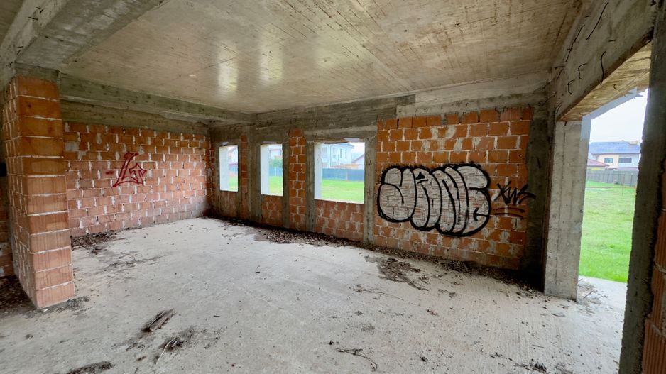 Vila Individuala S+P+1+M cu Teren 1000mp langa Padure - Balotesti - Poză 14