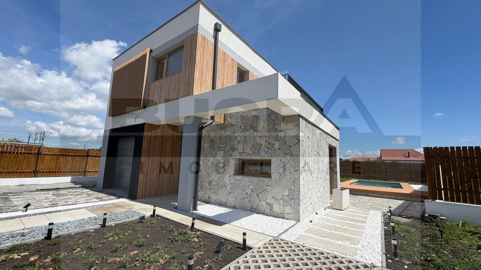 Casa unifamiliara de 170mp, teren 550mp, piscina, garaj, Sannicoara - Poză 3