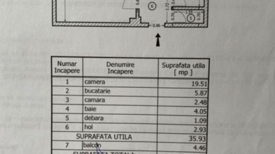 Vanzare Garsonieră 2 min de Mall Vitan -Bloc Mixt - Ideală Investie - Poză 7