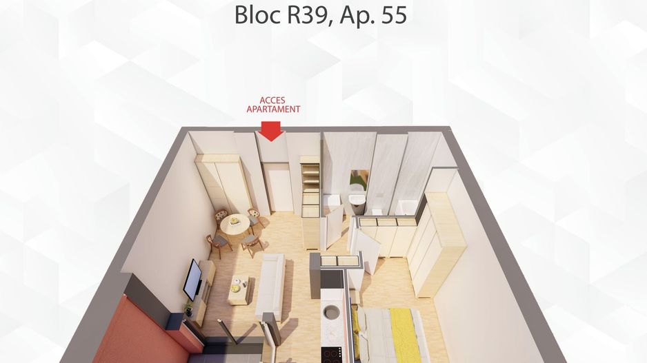 Apartament nou tip PENTHOUSE la ARED Comision 0 - Poză 1