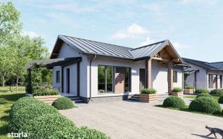 Casa 4 camere, 2 băi/incalzire in pardoseala/ teren 490 mp in zona Dancu-Holboca - Poză 2