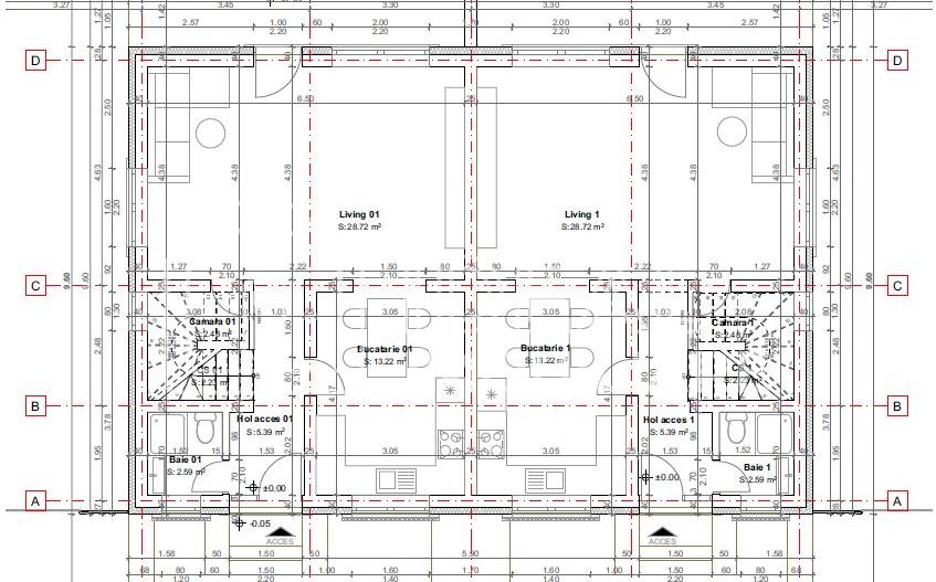 Duplex elegant cu 4 camere, curte și loc de parcare – design modern, Șura Mică - Schiță 10