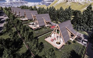 Casa noua in faza de proiect | A-frame | ideala investitie | Rasnov - Poză 1