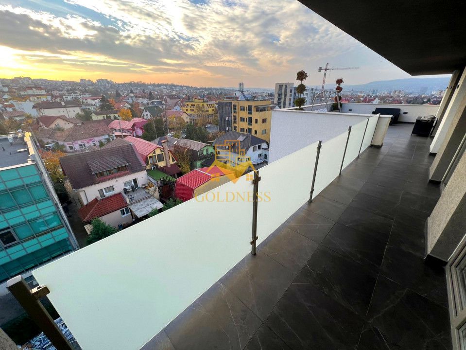Penthouse Lux, parcare subterana, AC, Zona Septimiu Albini, Gheorgheni - Poză 13
