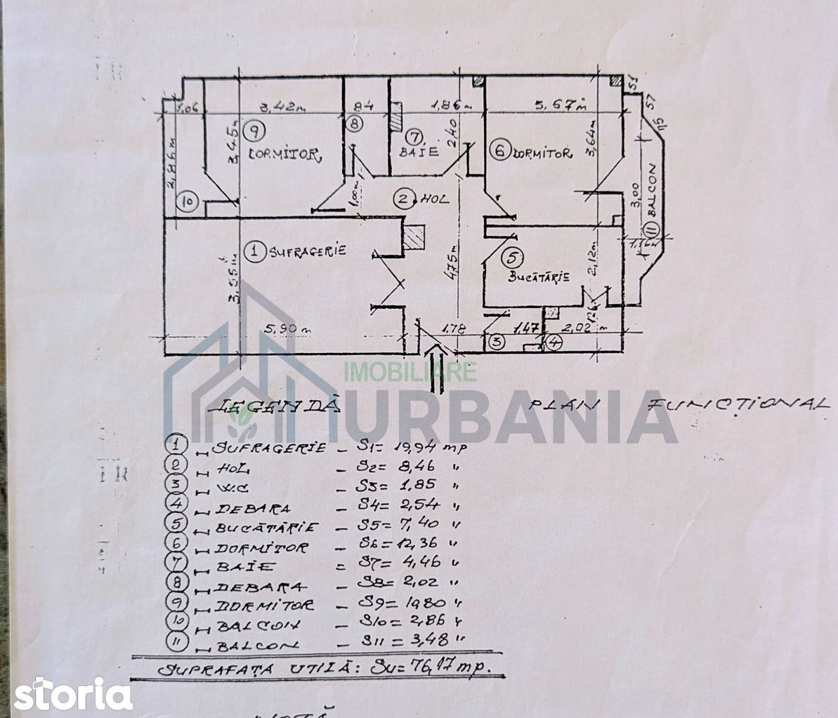 Apartament de vânzare, 3 camere, ultracentral, Pașcani - Poză 6