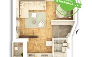 Apartament 1 camera FINISAT | zona Parcul Feroviarilor | Comision 0% - Poză 8