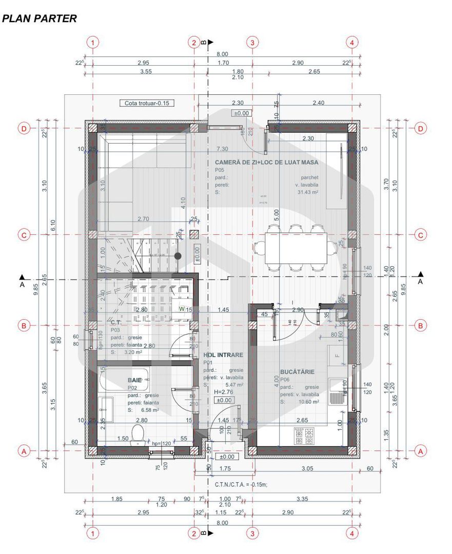 Casa Single Cristian | 4 Camere | 570mp de  Gradina - Poză 7
