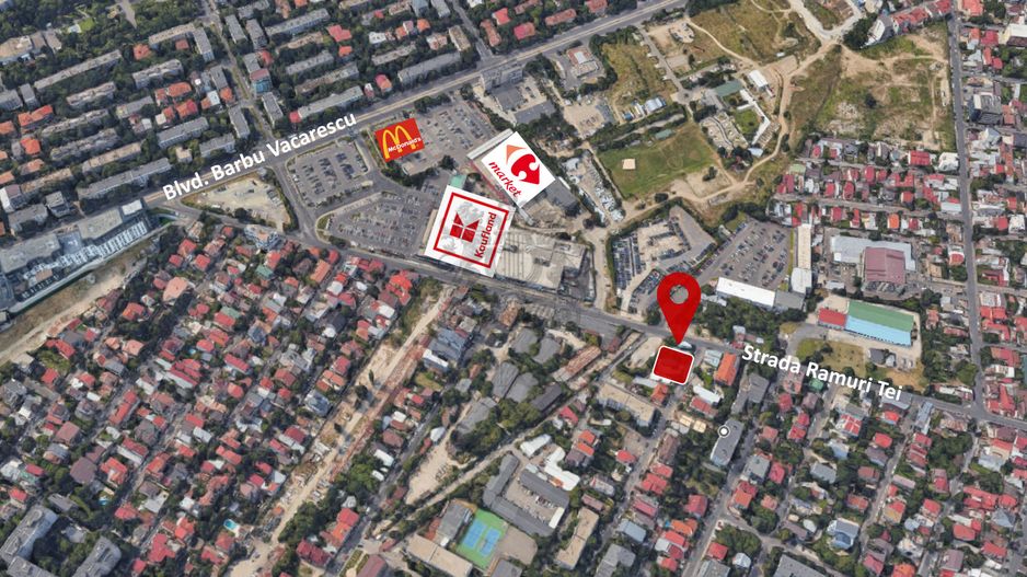Teren | 207 mp | Fara constructii | Barbu Vacarescu - Ramuri Tei - Poză 1