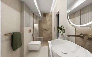 Vilă contemporană în construcție – livrare în 2025, situată în Pipera, Voluntari - Poză 11