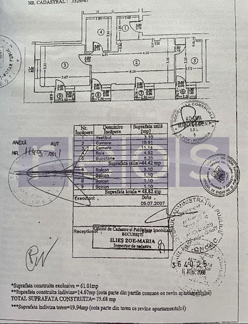VÂNZARE 2 CAMERE | 1 DECEMBRIE 1918 | CENTRALA IMOBIL - Poză 15