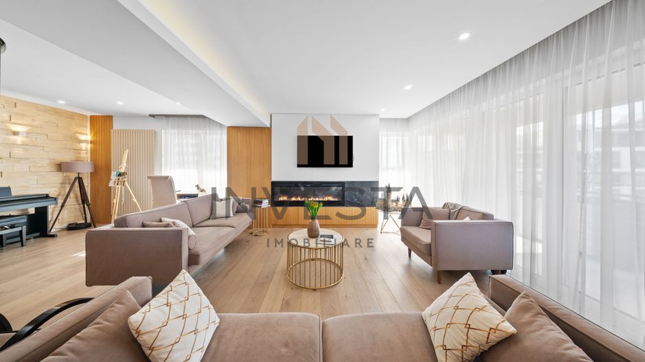 Penthouse premium, 206 mp utili +220 mp terase! Finisaje Lux! - Poză 1
