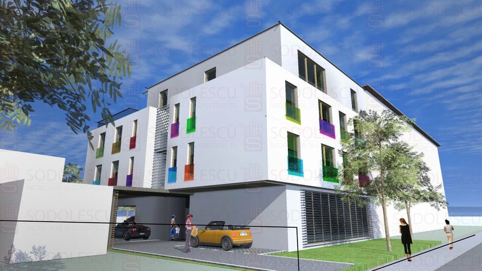 PROIECT pentru 7 apartamente ZONA CENTRALA - Poză 3