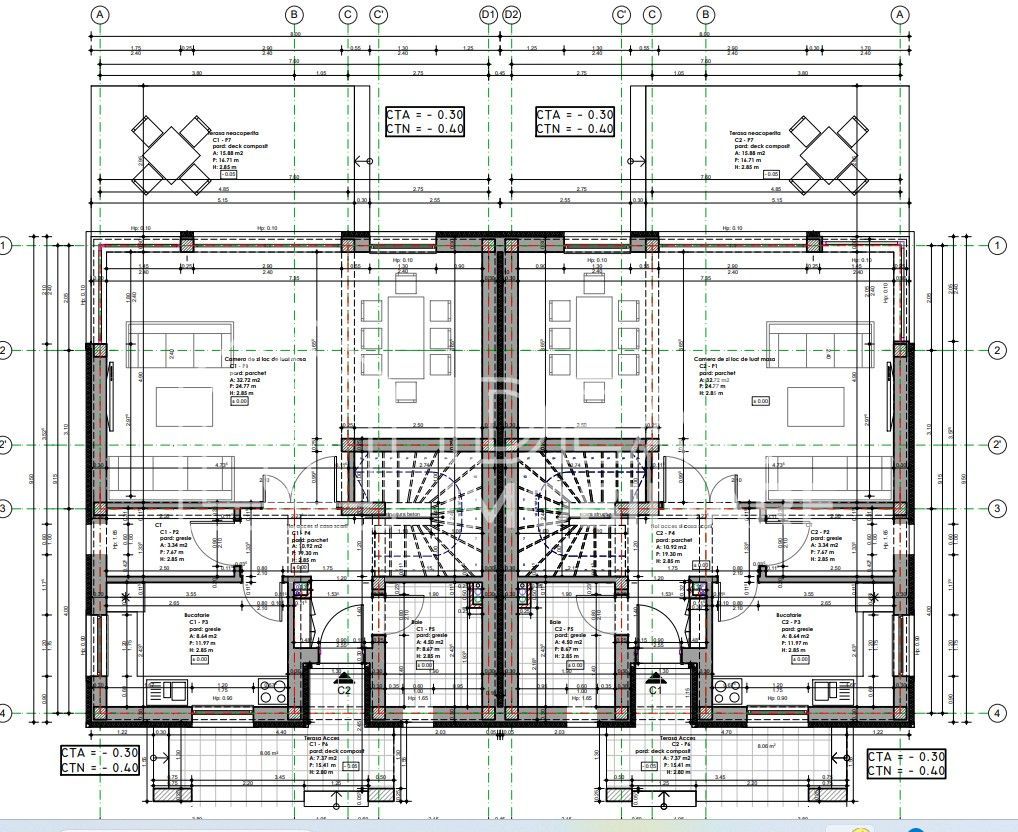 Duplex Modern cu 4 camere si gradina, In Selimbar - Poză 16