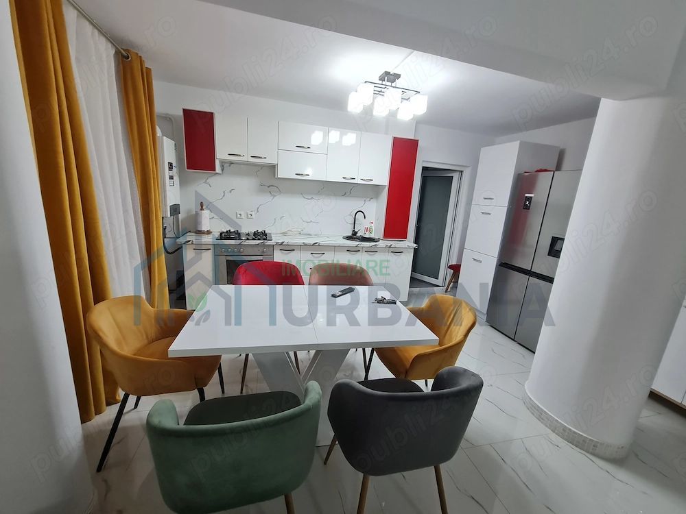Apartament 3 camere de vânzare, Filiasi, mobilat și utilat, etaj 3 - Poză 1