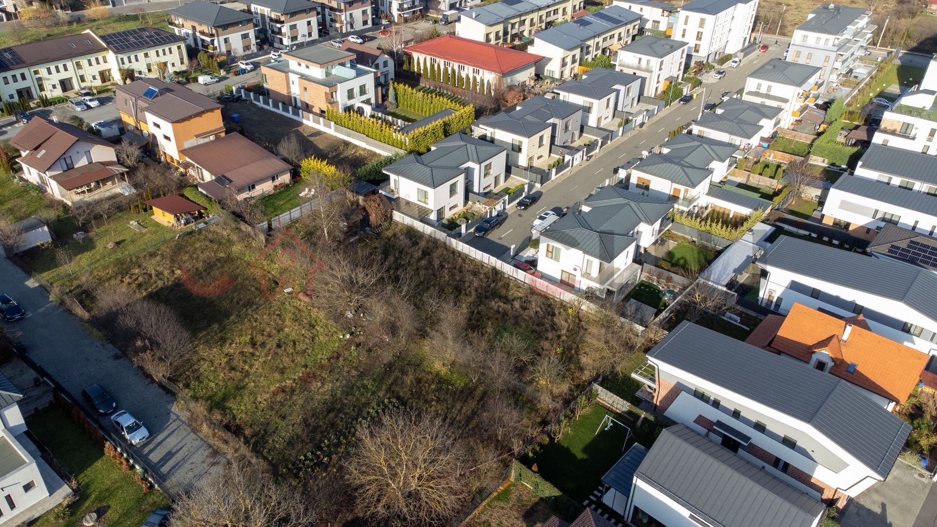 Teren de 877 mp, cu autorizatie de constructie,zona excelenta, Borhanci ! - Poză 2