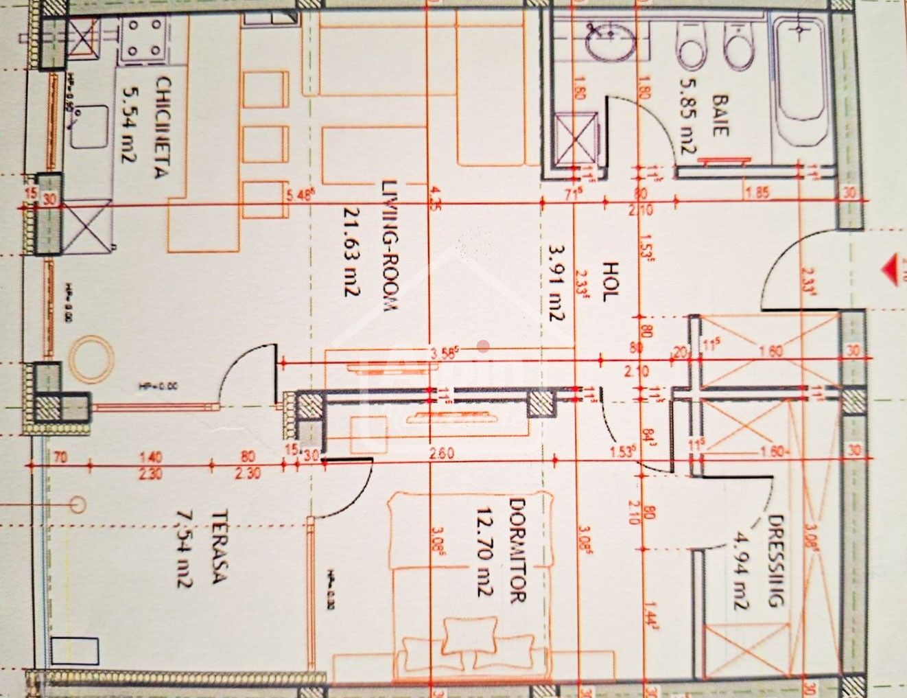 Apartament Suprafata Mare I Tractorul Coresi - Poză 12
