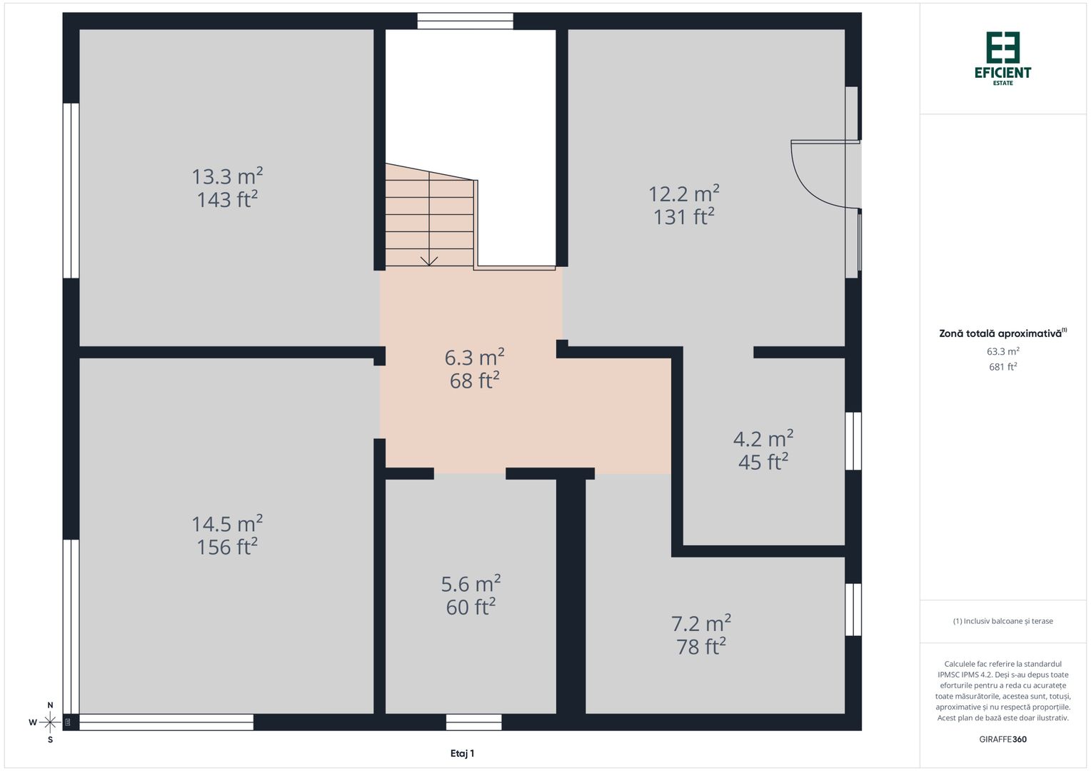 Casă nouă cu 4 camere și teren de 445 mp  - Vladimirescu - Arad - Poză 29