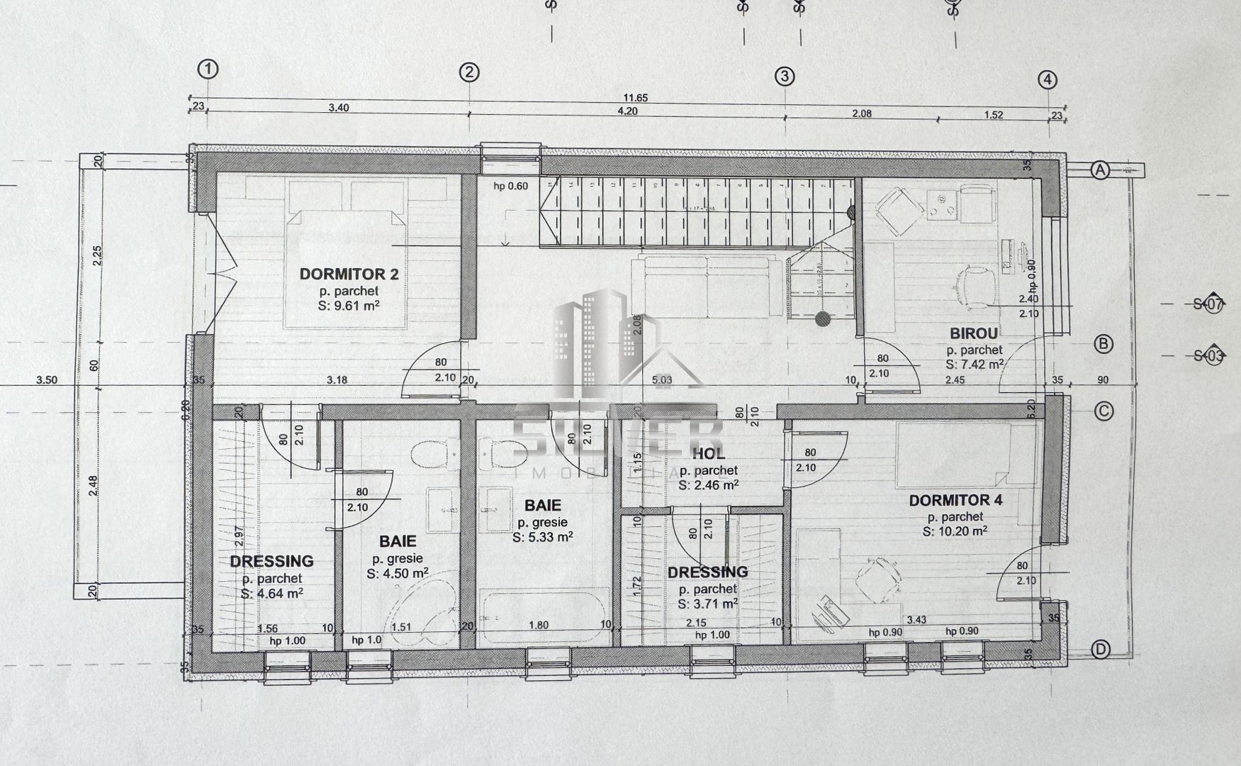 Casa individuala cu teren de 500 mp/panouri FV. 16KW/zona accesibila. - Poză 5