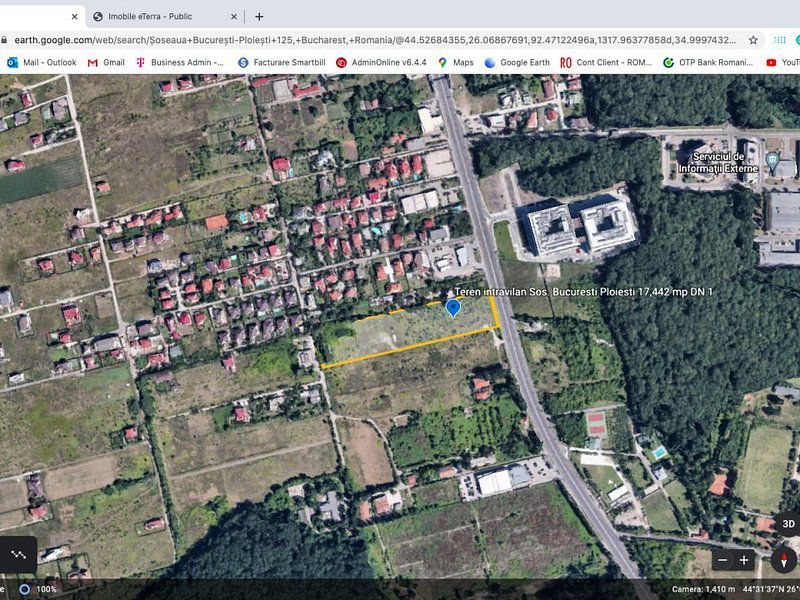 Teren intravilan Soseaua Bucuresti-Ploiesti deschidere DN1 64 ml - Poză 8