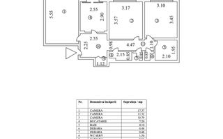 3 camere decomandat | 5 min metrou Apărătorii Patriei | Bloc anvelopat - Poză 2