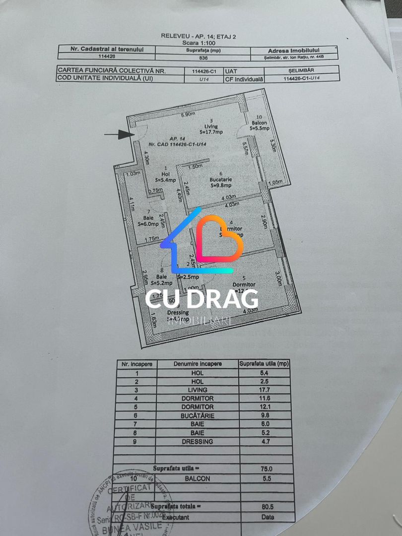 Lux ,eleganță și confort în 3 camere smart - Poză 10