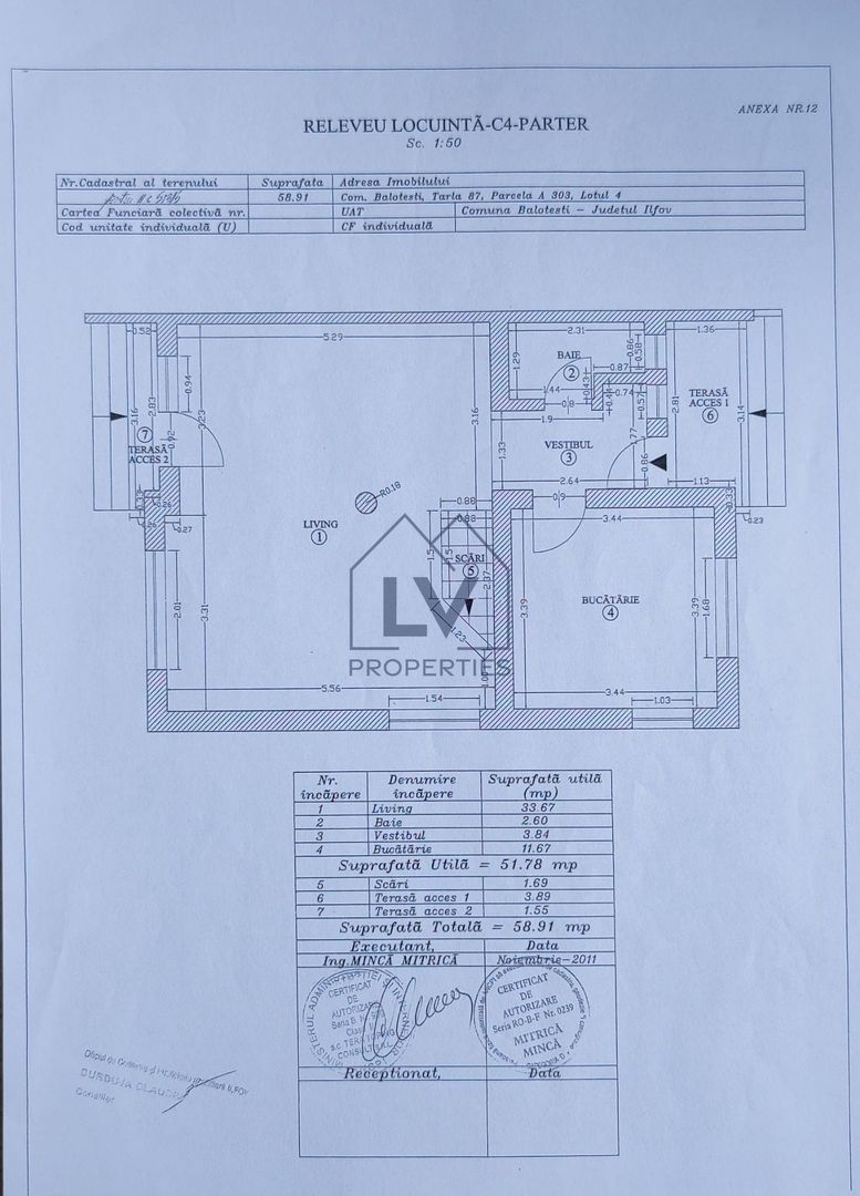VANZARE DUPLEX 5 CAMERE | BALOTESTI | CURTE PRIVATA - Schiță 14