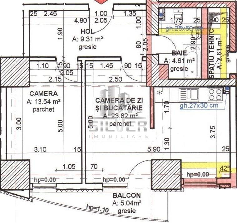 Apartament cu 2 camere in West City Tower! - Poză 13