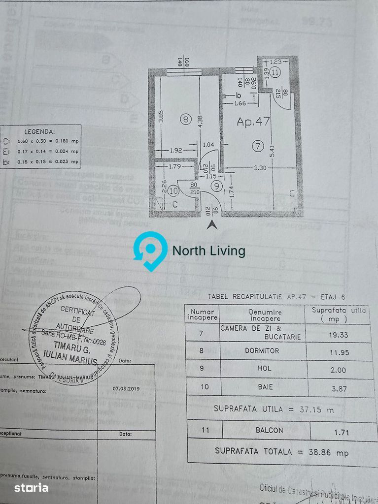 Apartament 2 Camere lângă STB – Militari Residence, Tineretului 37 - Poză 7