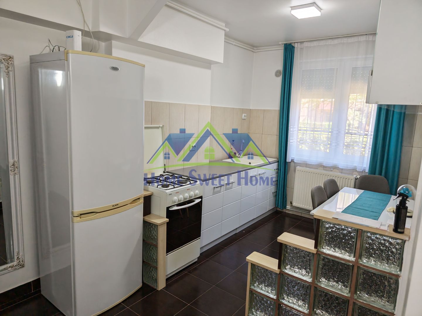 De închiriat apartament 2 cam. dec. – in H5, Parter, C.T, mobilat! - Poză 2