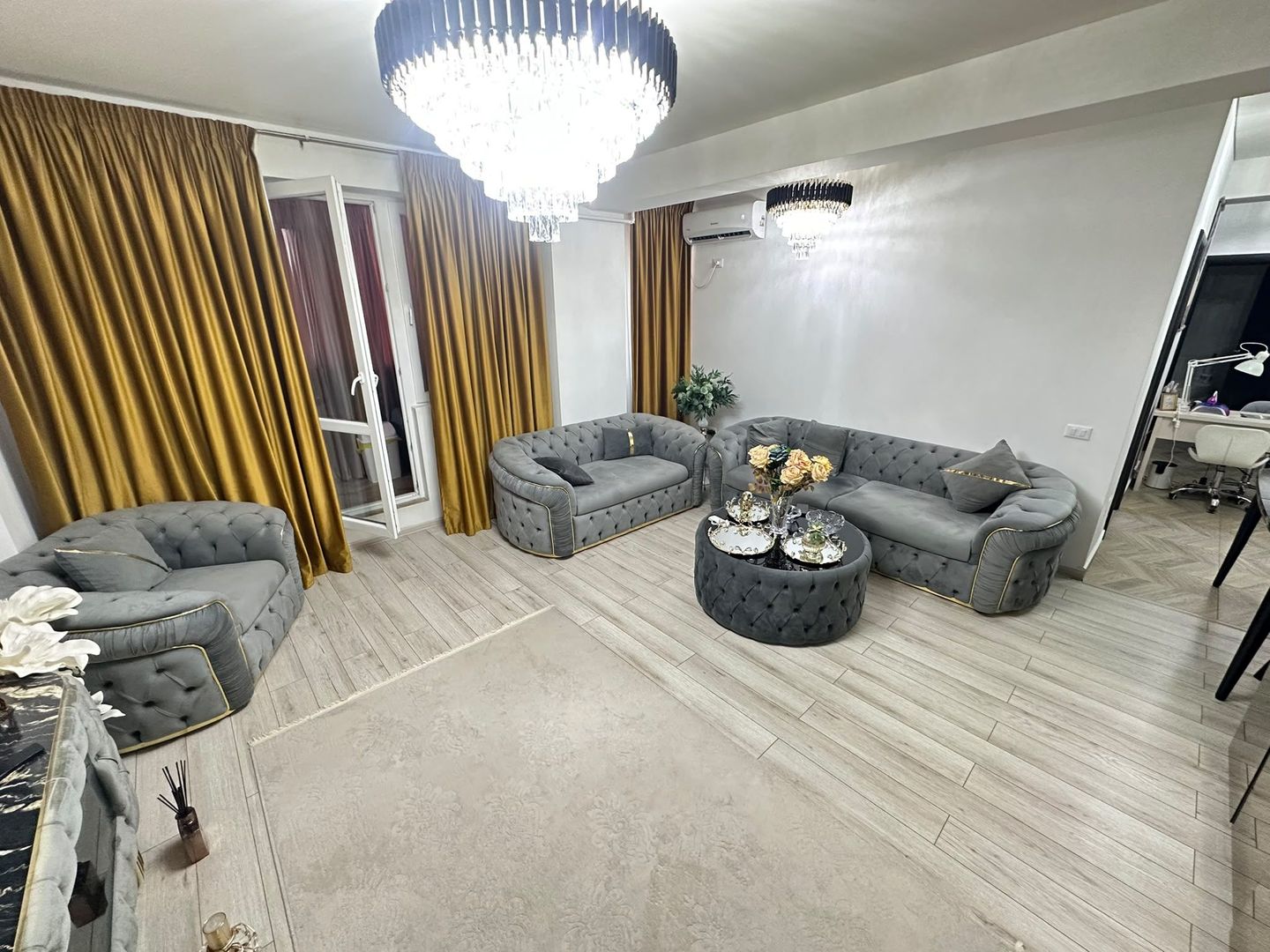 Apartament 3 Camere LUX Design Exclusivist Mobilat Utilat Premium Bloc 2020 A270 - Poză 4