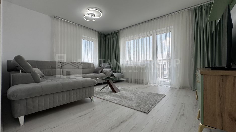 PRIMA INCHIRIERE Apartament modern 3 camere, 2 bai, parcare, Casa Nobel Coresi - Poză 15
