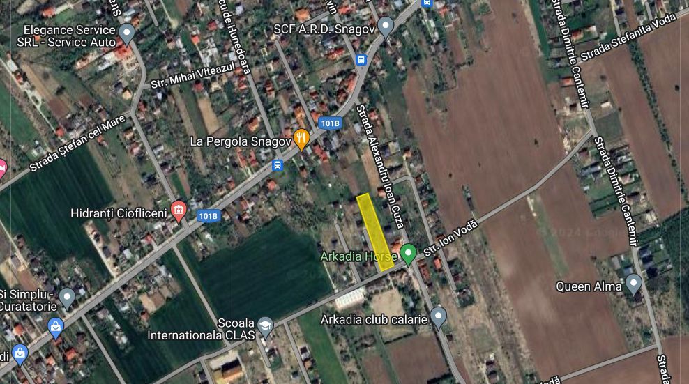 Teren intravilan Snagov pozitionat vizavi de centrul hipic Arcadia! - Poză 2