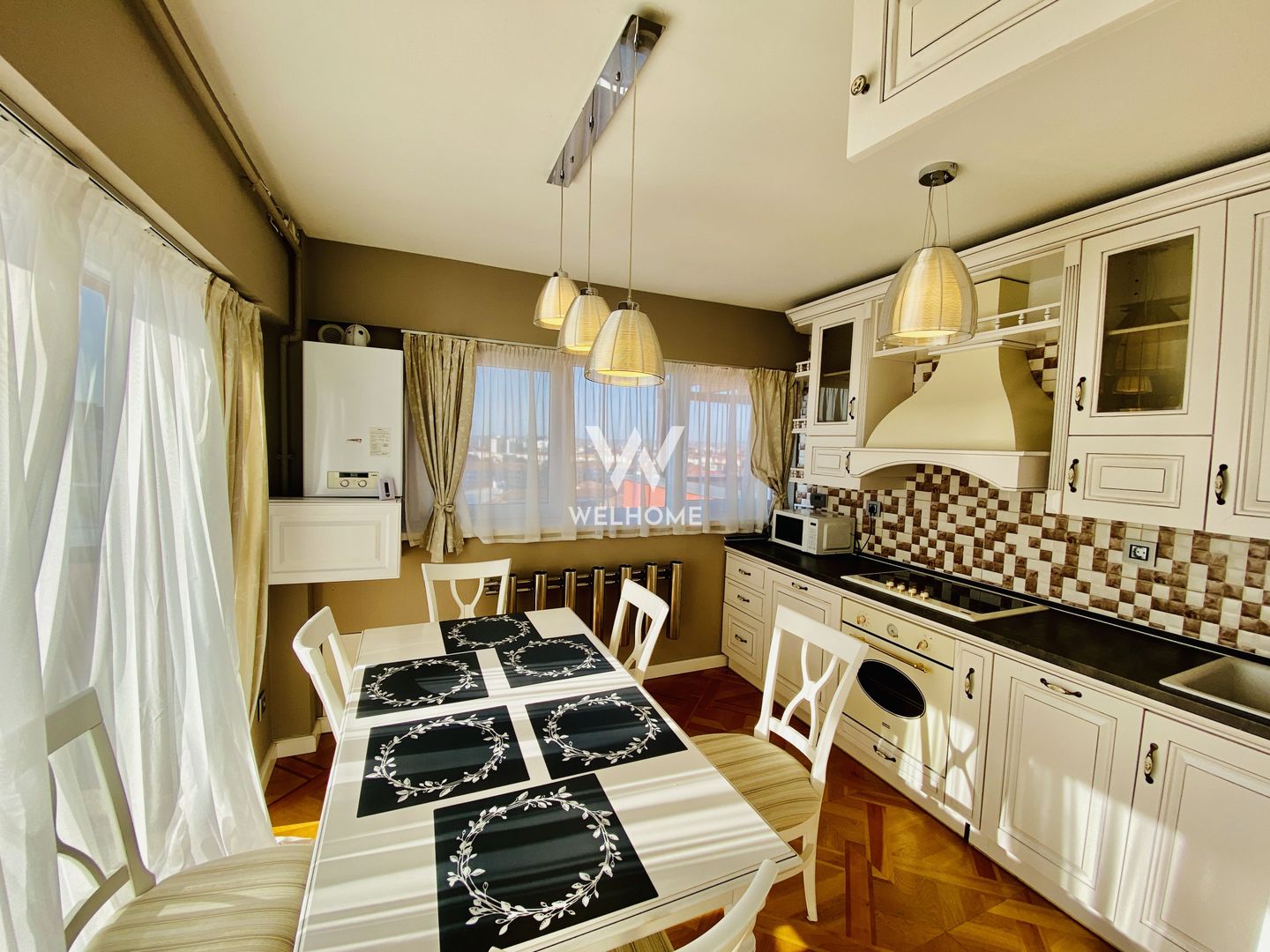 Penthouse confort lux,mobilat, utilat, garaj subteran, aer conditionat - Poză 7
