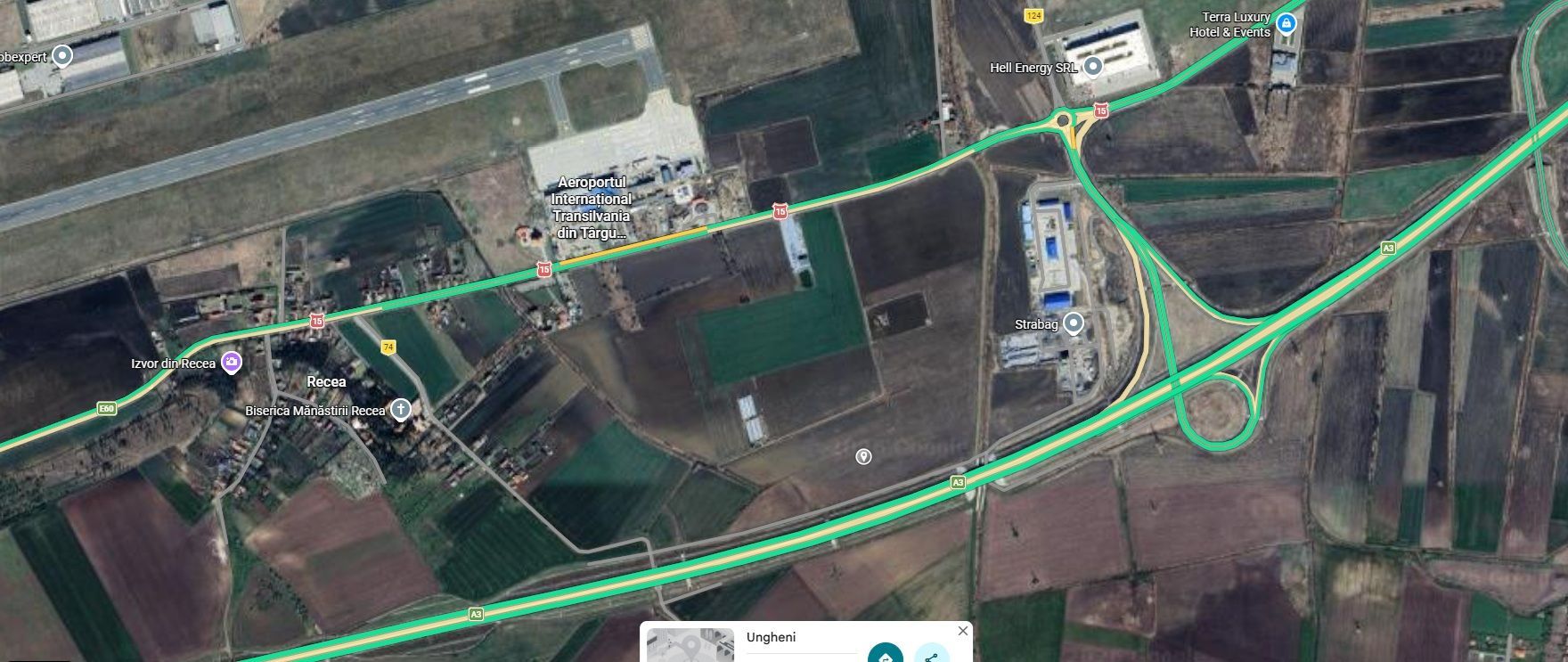 P 1190 - Teren de 7780 mp în jud. Mureș, Ungheni - Poză 3