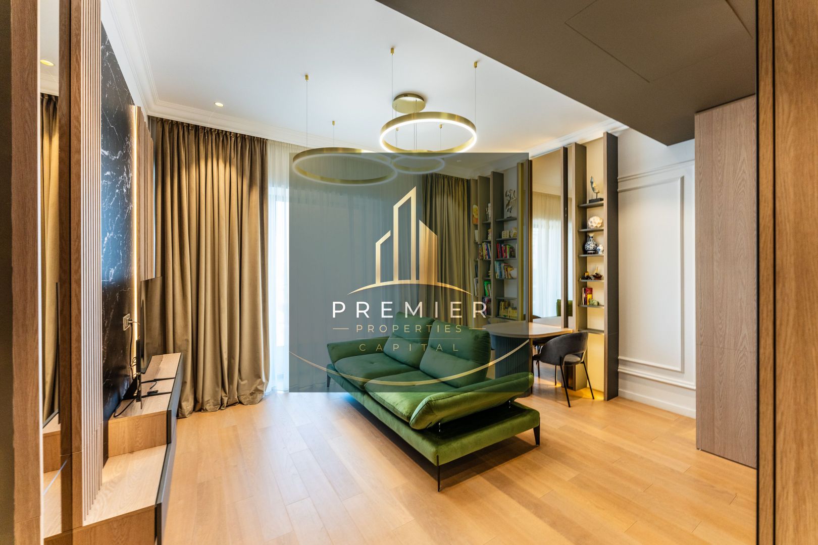 Apartament 2 camere de lux One Verdi Park mobilat premium - Poză 1