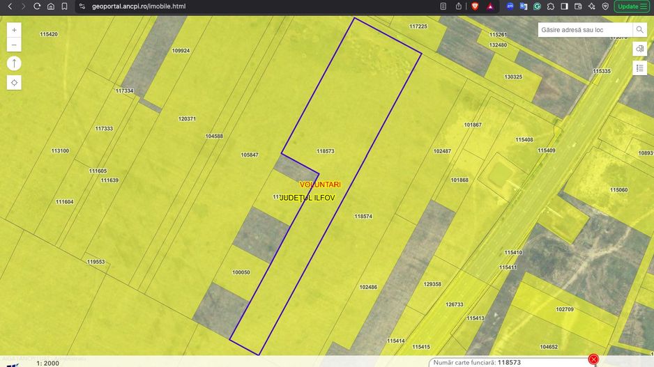 Teren intravilan 24.476 mp Pipera Voluntari - Poză 3