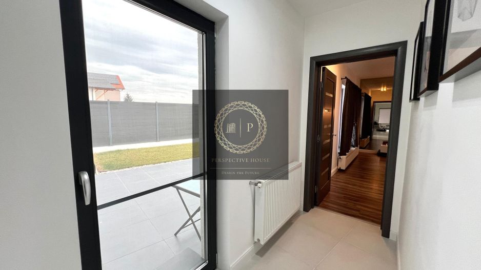 Casa individuala superfinisata, 3 camere, 2 bai, 500mp teren - Poză 16