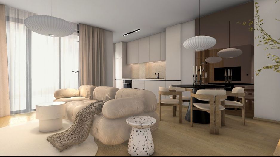 Apartament cu 2 camere cu grădina la ISHO - Poză 1