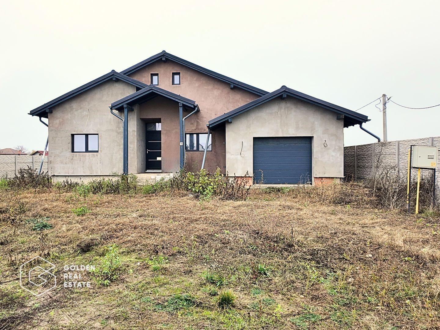 Casa noua pe un nivel, la gri, Mandruloc, comision 0% - Poză 1