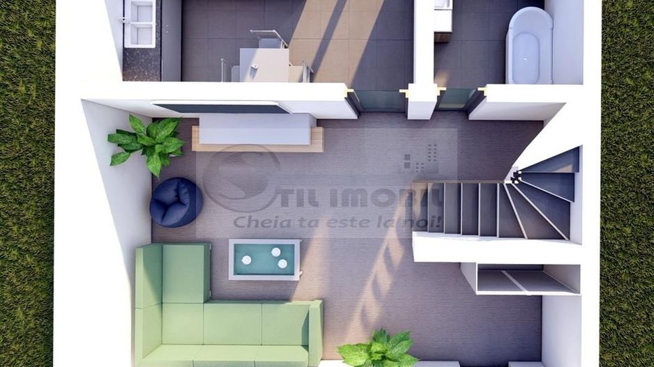 Vila Duplex - Popas Pacurari - Intabulat - Mutare imediata! - Poză 15