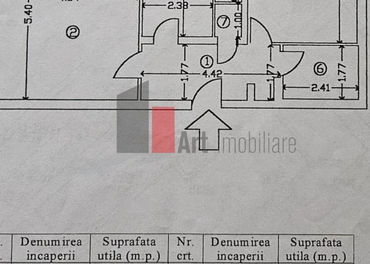 Vânzare apartament 2 camere Panduri - Poză 4