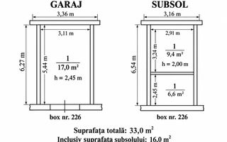 GARAJ/ DEPOZIT DE ÎNCHIRIAT – 33 m² | STĂUCENI, STR. BUCOVINEI 1 - Poză 5