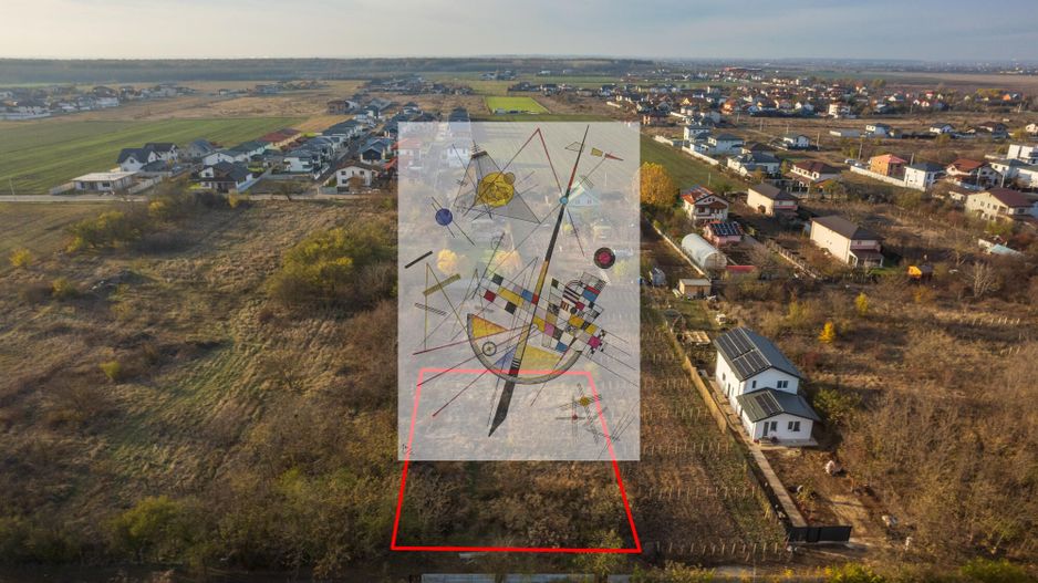 DRAGOMIRESTI-DEAL, TEREN 447 MP, DESCHIDERE 11 MP! - Poză 6