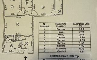 VANZARE 3 CAMERE  DECOMANDAT DRISTOR - Poză 9
