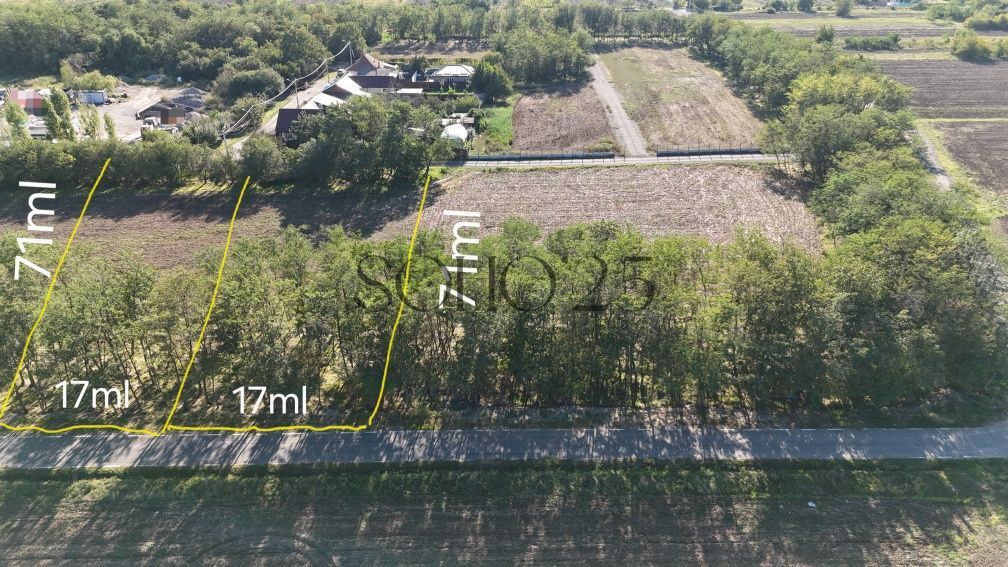 Teren intravilan construibil peisaj de vis - Poză 2